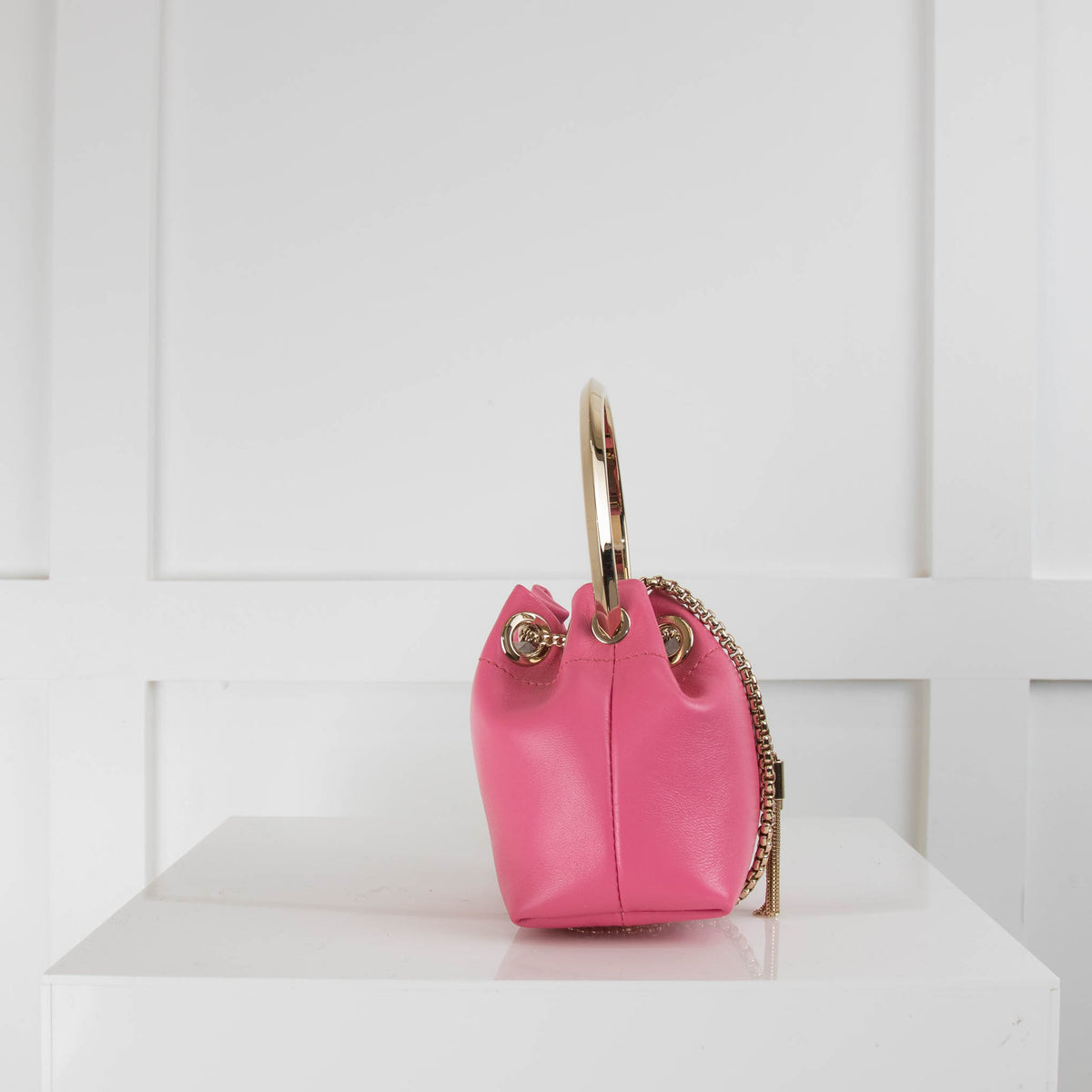 Jimmy Choo Pink  Candy Micro Bon Bon Bag