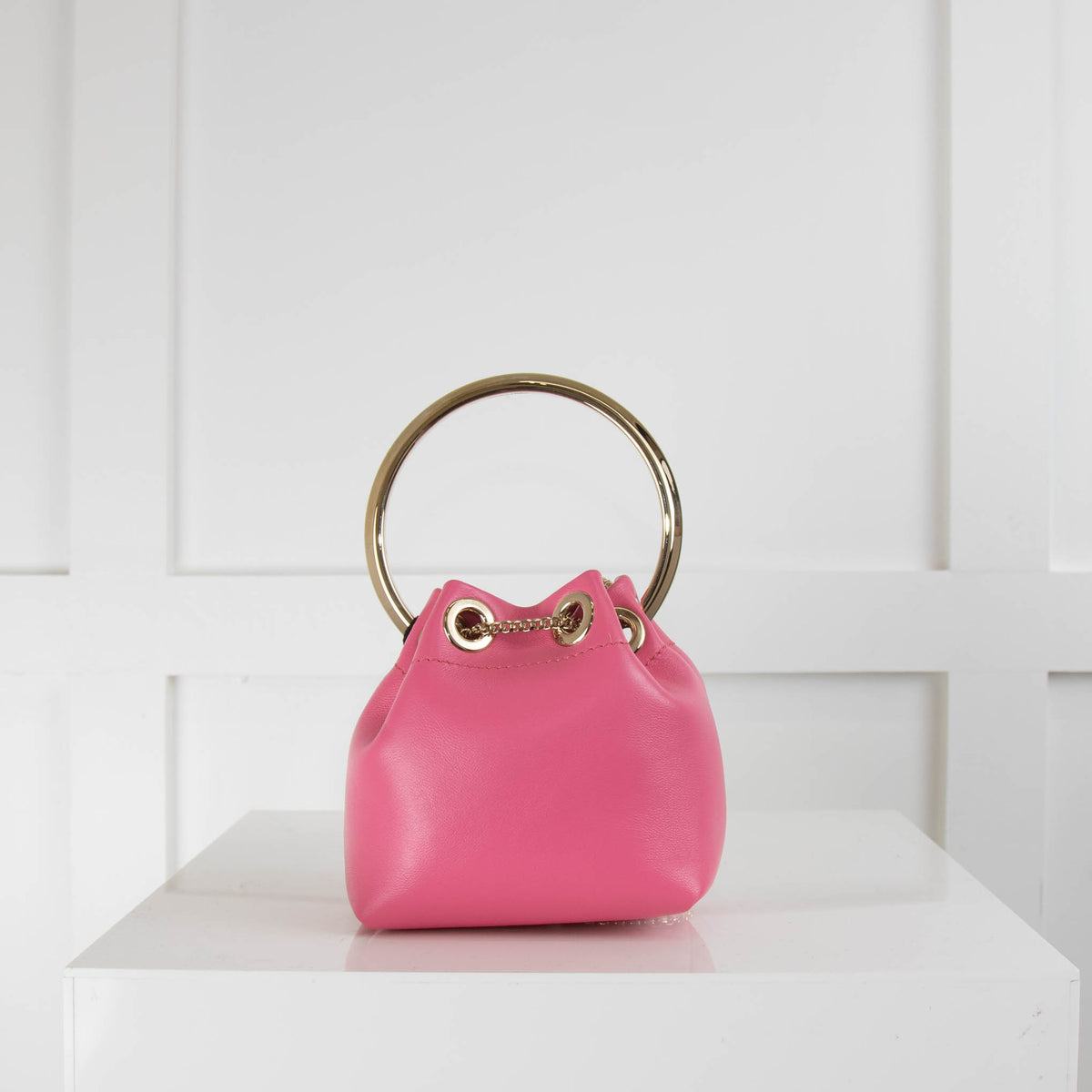Jimmy Choo Pink  Candy Micro Bon Bon Bag