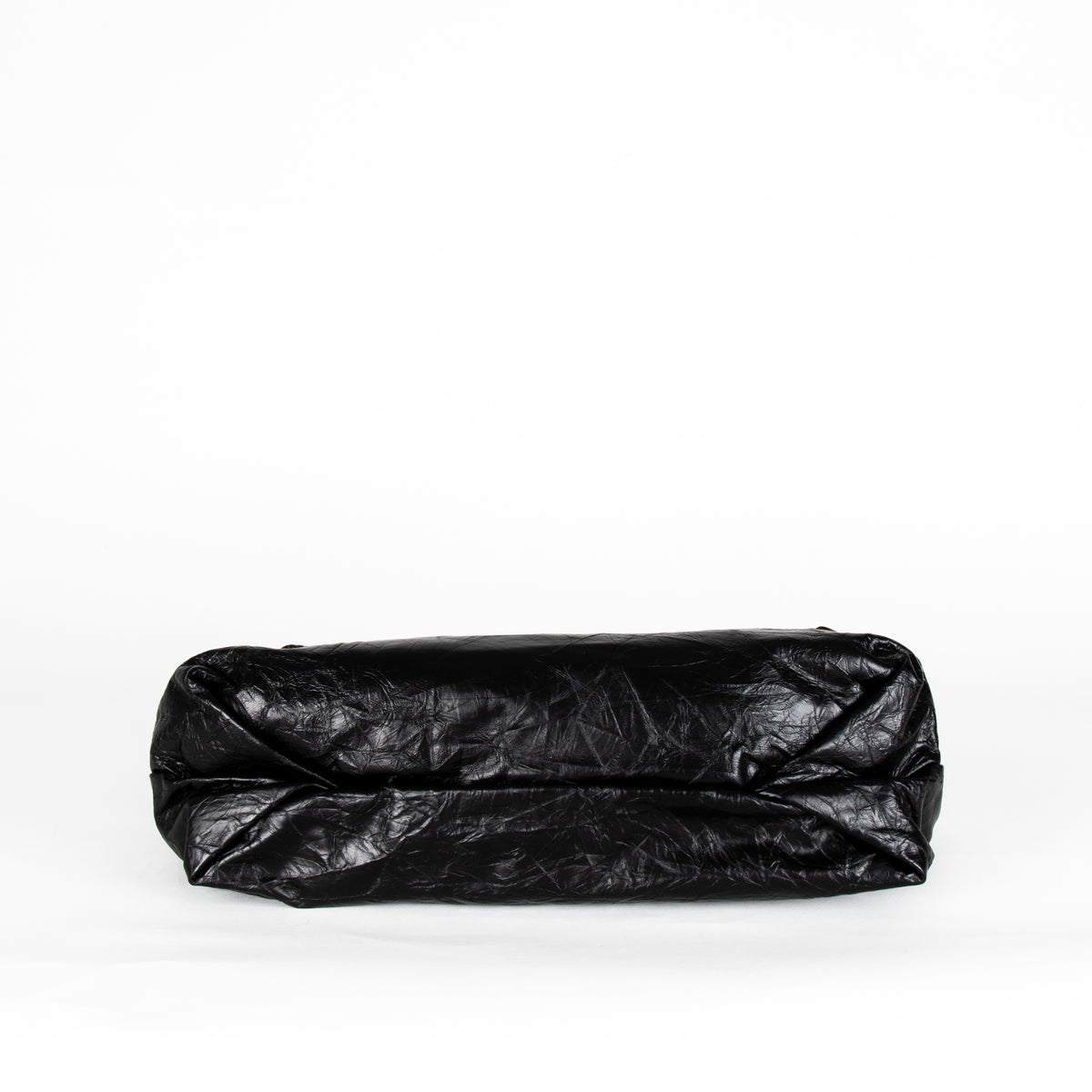 Balenciaga Black Crush Medium Tote Bag