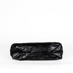 Balenciaga Black Crush Medium Tote Bag