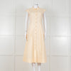 Iris & Ink Yellow Maxi Shirt Dress