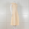 Iris & Ink Yellow Maxi Shirt Dress