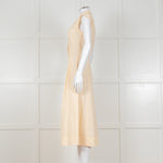 Iris & Ink Yellow Maxi Shirt Dress