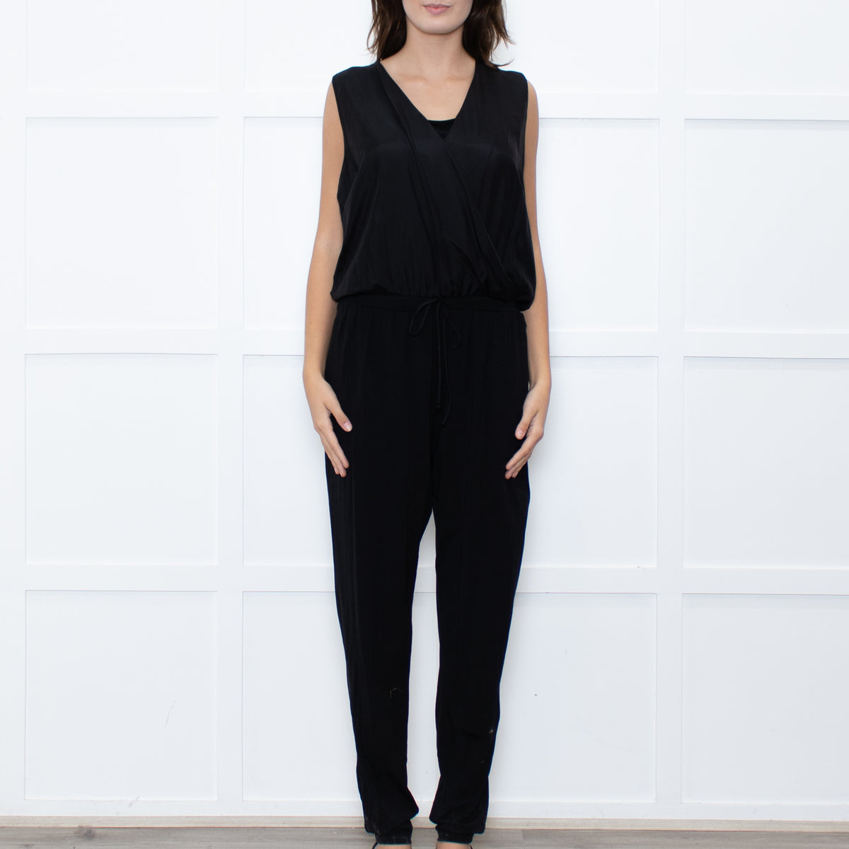 Weekend Max Mara Black Sleeveless Jumpsuit