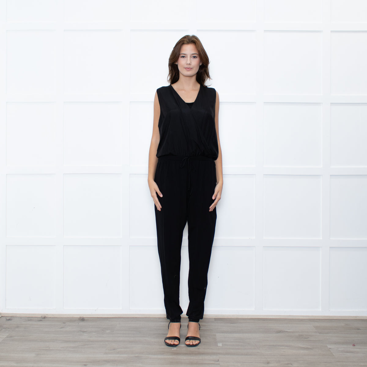 Weekend Max Mara Black Sleeveless Jumpsuit