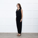 Weekend Max Mara Black Sleeveless Jumpsuit