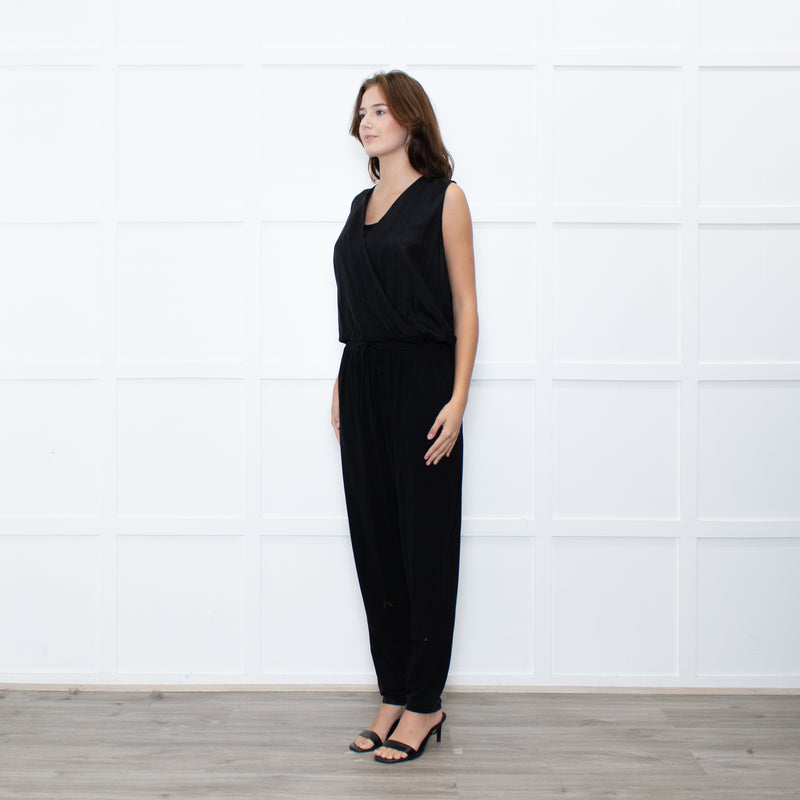 Weekend Max Mara Black Sleeveless Jumpsuit