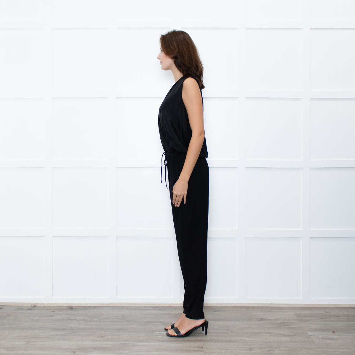 Weekend Max Mara Black Sleeveless Jumpsuit