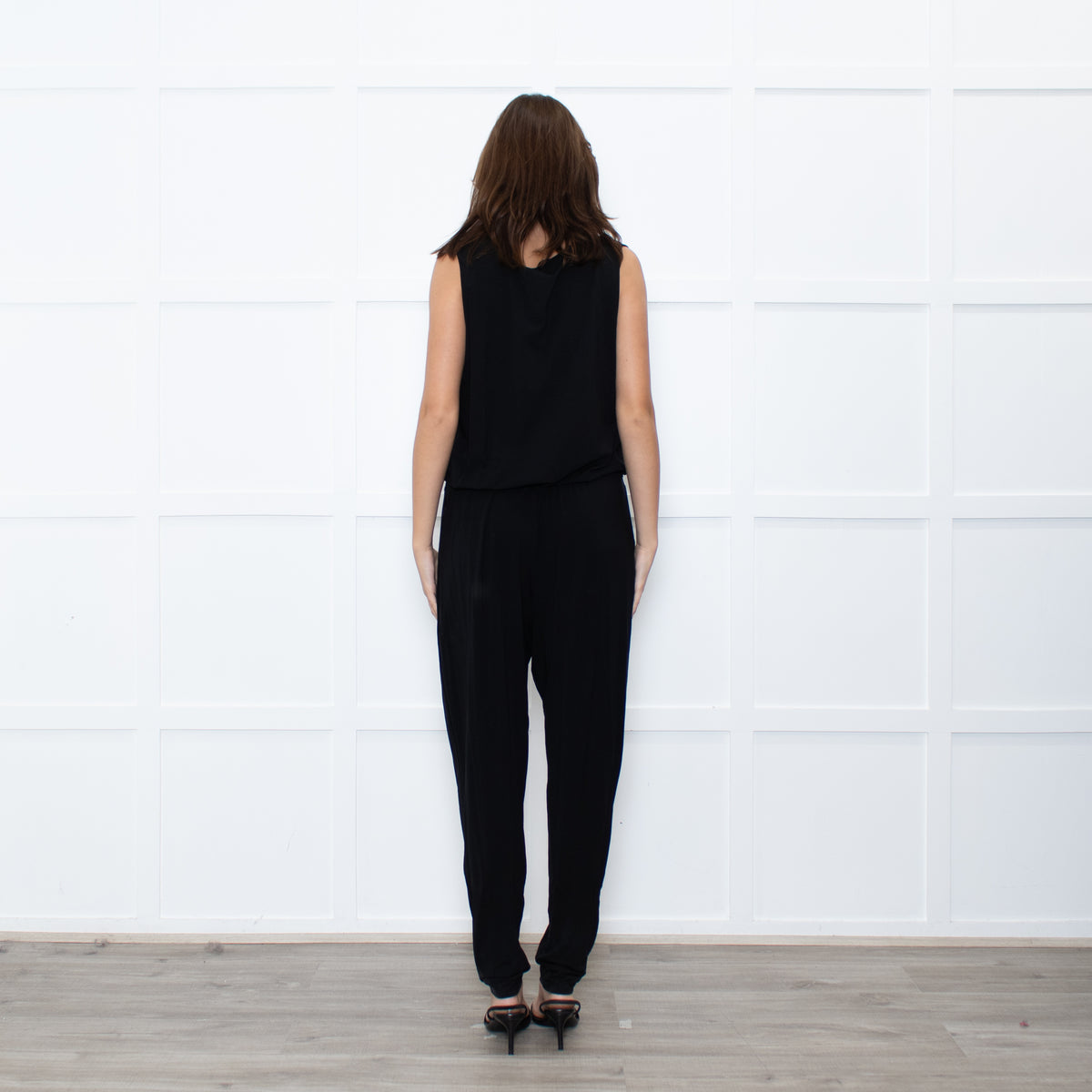 Weekend Max Mara Black Sleeveless Jumpsuit