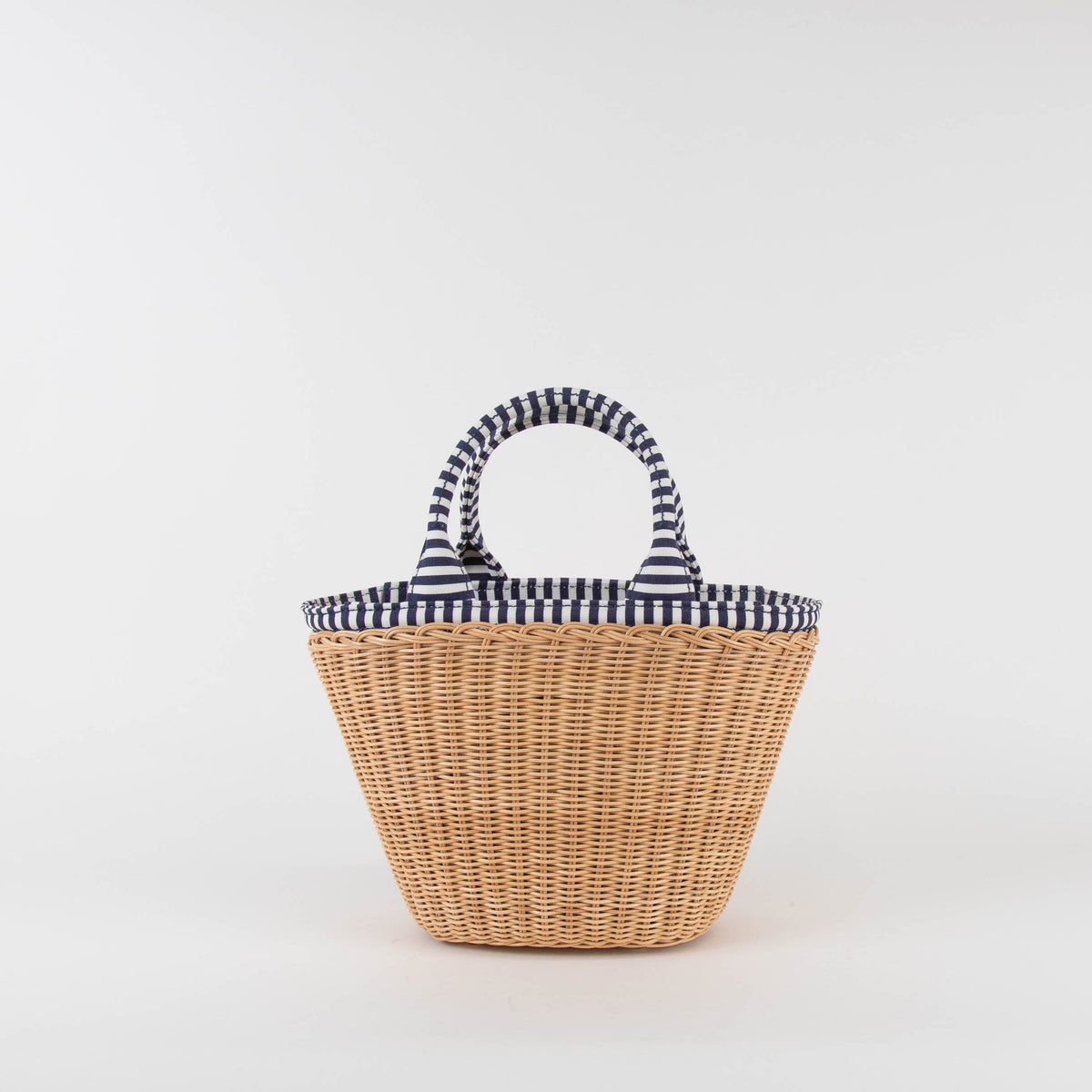 Prada Midollino Blue Wicker Crossbody Bag