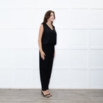 Weekend Max Mara Black Sleeveless Jumpsuit