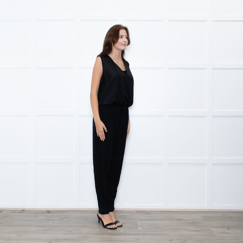 Weekend Max Mara Black Sleeveless Jumpsuit