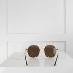 Cartier Gold Panthere De Cartier Sunglasses