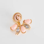 Gucci Pink Interlocking G Single Earring