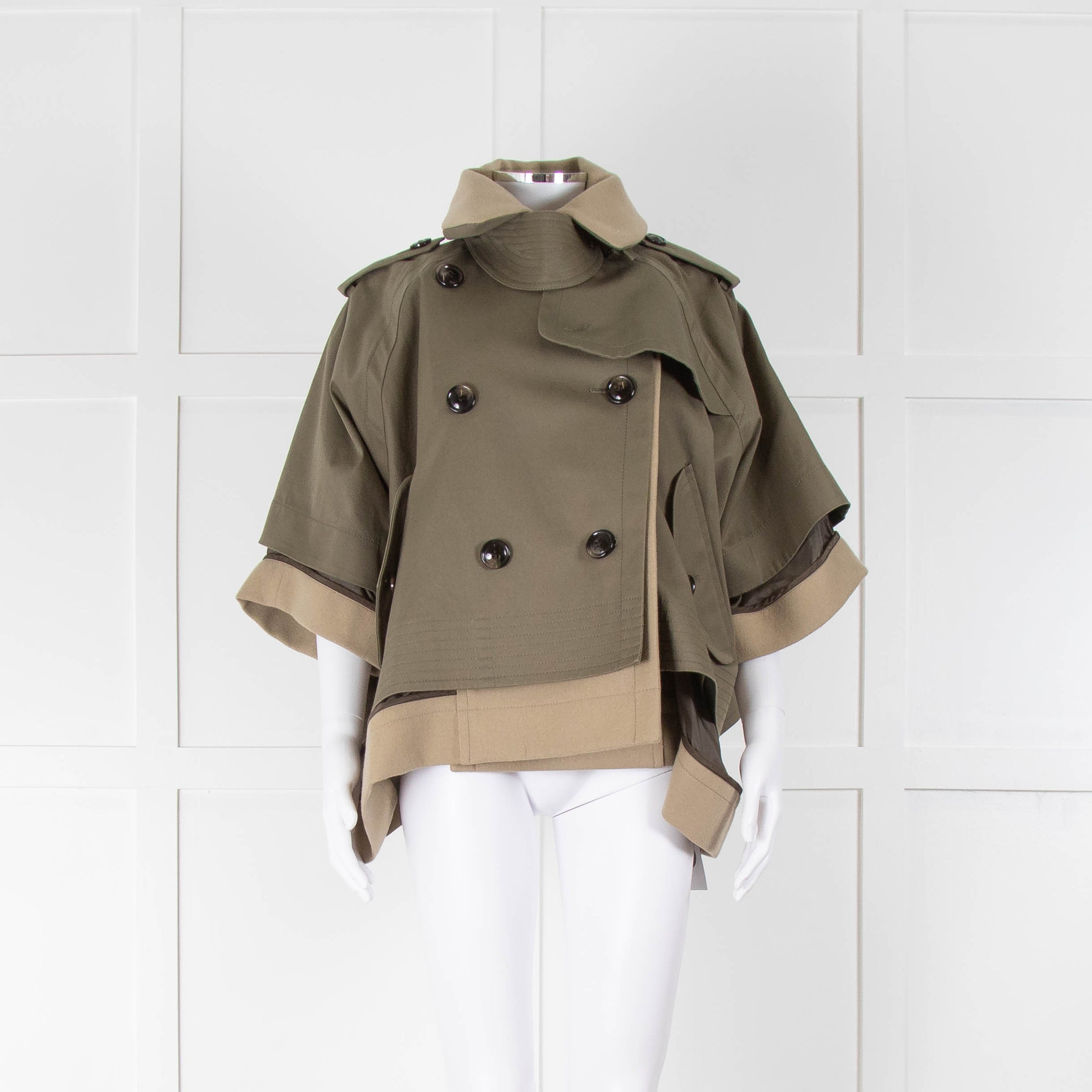 Short Trench Tøp Trench Jacket Women's Relaxed Short Trench Coat