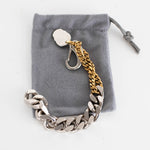 Alexander McQueen Mix Metal Curb Chain Bracelet