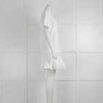 See By Chloe Ruched Cotton Hem T-shirt Dress