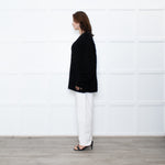 Raey Black Heavy Knit Crewneck Jumper
