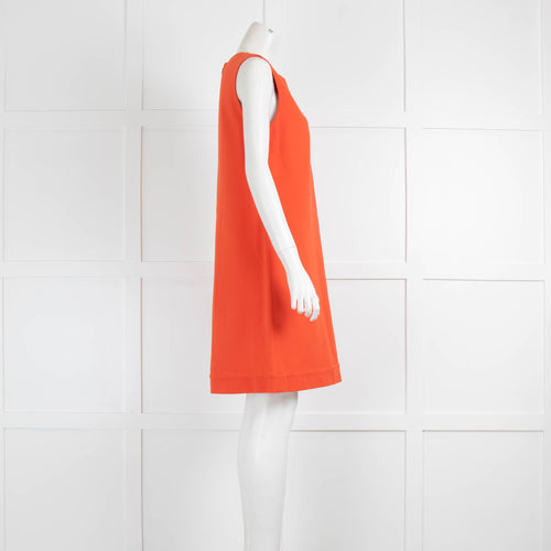 Diane Von Furstenberg Orange Dress