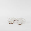 Gianvito Rossi White Leather Knot Flat Sandals