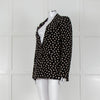Fabienne Chapot Black Cream Daisy Print Blazer