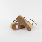 Stuart Weitzman Black Nudistcurve Sandal