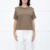 Isabel Marant Brown Tuck Shoulder T-Shirt