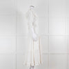 Neve & Noor White Broderie Anglaise Puff Sleeve Maxi Dress