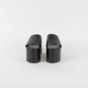 Simon Miller Black Wedge Open Mules