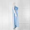 MSGM Pale Cotton Bandeau Dress With Ties