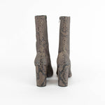 Yeezy Season 7 Embossed Khaki Ankle Boots