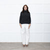 Christian Dior Black White Specked Bubble Roll Neck Jumper