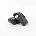 Simon Miller Black Wedge Open Mules