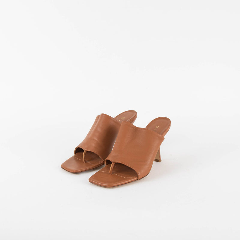 Gia X Pernille Teisbaek Tan Thong Heel Mules