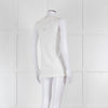 Strenesse Cream Silk Front Cotton Tank Top