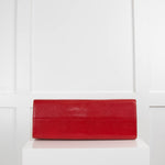 Aspinal of London Red Reptile Cosmetics Case