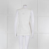 Strenesse Cream Silk Front Cotton Tank Top