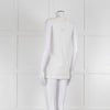 Strenesse Cream Silk Front Cotton Tank Top
