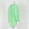 Primrose Park Green And White Floral Print Long Sleeve Top