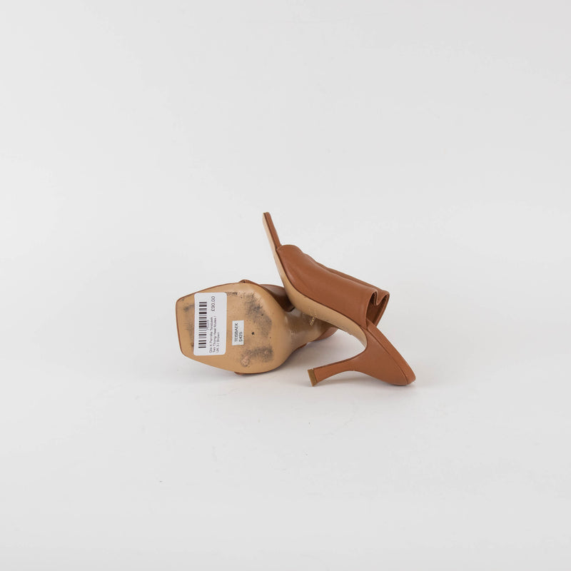 Gia X Pernille Teisbaek Tan Thong Heel Mules