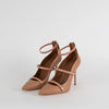 Malone Souliers Tan Robyn Triple Strap Shoes