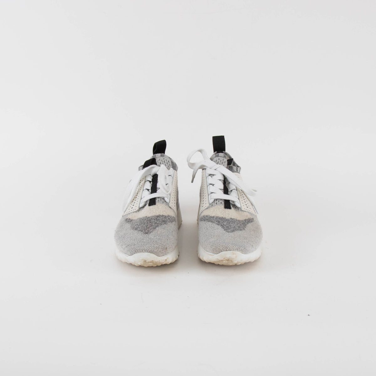 Tod's Grey Knit Trainers