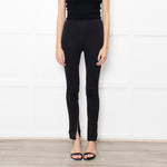Dolce & Gabbana Black Stretchy Knit Leggings