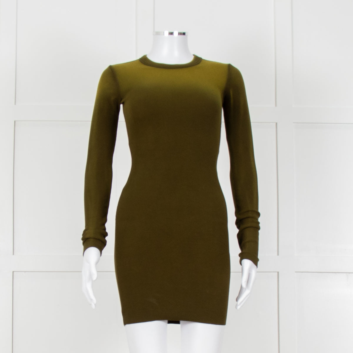Cotton Citizen Green Gradient Mini Dress