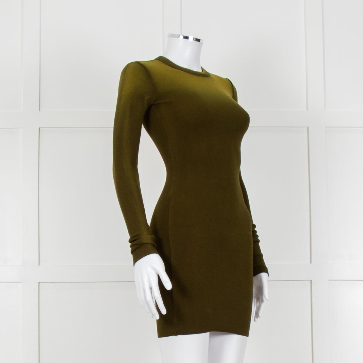 Cotton Citizen Green Gradient Mini Dress