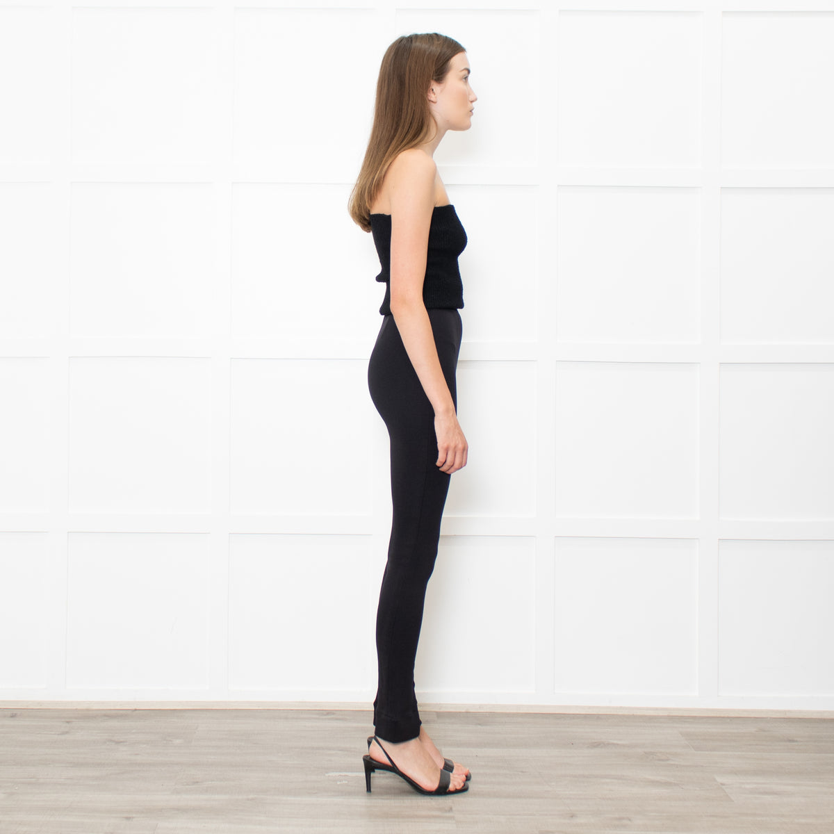 Dolce & Gabbana Black Stretchy Knit Leggings