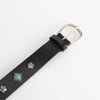 Isabel Marant Black Rhinestone Belt