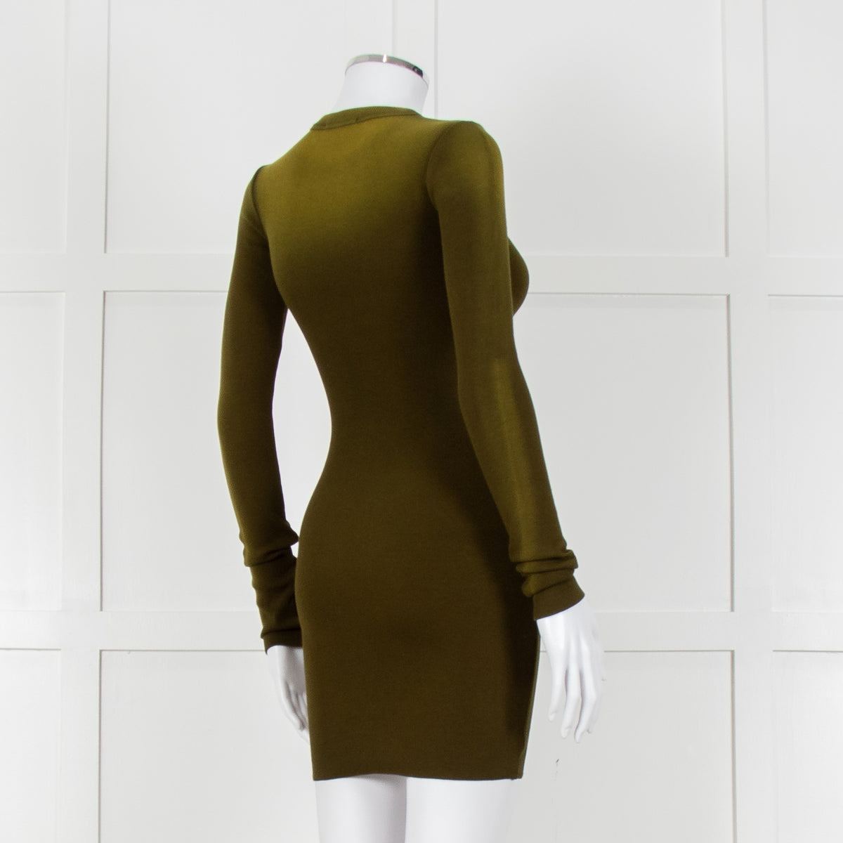 Cotton Citizen Green Gradient Mini Dress