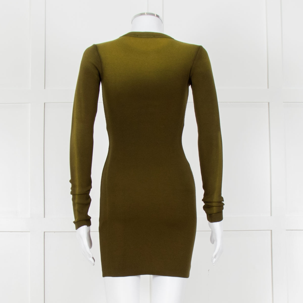 Cotton Citizen Green Gradient Mini Dress