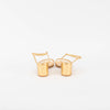 Gianvito Rossi Gold Nadia 60 Block Heel Sandal